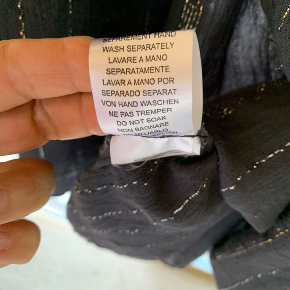 NWT Blue Boheme Maxi Dress Blue/Grey Size Small Medium - Picture 11 of 11